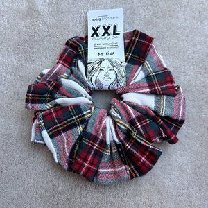 XXL Scrunchie Dress Stewart Plaid Oversized Scrunchie | Tommy XXL